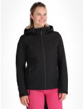 Thumbnail Icepeak, Brenham softshell ski jacket women Basic Black black 