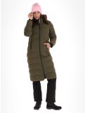 Thumbnail Icepeak, Brilon winter jacket women Dark Olive green 