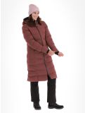 Thumbnail Icepeak, Brilon winter jacket women Mahogany burgundy 