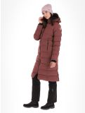 Thumbnail Icepeak, Brilon winter jacket women Mahogany burgundy 