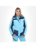 Thumbnail Icepeak, Casena ski jacket women turquoise blue