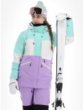 Thumbnail Icepeak, Curran ski jacket women Light Green green, purple 