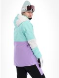 Thumbnail Icepeak, Curran ski jacket women Light Green green, purple 