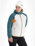 Thumbnail Icepeak, Dix down jacket women Powder green, white 