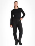 Thumbnail Icepeak, Doral softshell ski pants women Basic Black black 