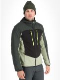 Thumbnail Icepeak, Durham softshell ski jacket men Asparagus green 