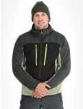 Thumbnail Icepeak, Durham softshell ski jacket men Asparagus green 