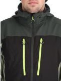 Thumbnail Icepeak, Durham softshell ski jacket men Asparagus green 