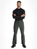 Thumbnail Icepeak, Erding softshell ski pants men Dark Olive green 