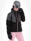 Thumbnail Icepeak, Faenza ski jacket women Black black, grey 