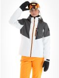 Thumbnail Icepeak, Faenza ski jacket women Optic White grey, white 