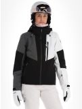 Thumbnail Icepeak, Fithian ski jacket women Black black, grey, white 