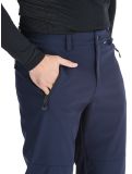 Thumbnail Icepeak, Frankfurt softshell ski pants short model men Dark Blue blue 