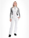 Thumbnail Icepeak, Frechen softshell ski pants short model women Optic White white 