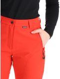 Thumbnail Icepeak, Freyung ski pants short model women Coral-Red red 