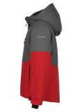 Thumbnail Icepeak, Langdon Jr ski jacket kids Burgundy burgundy, grey 