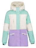 Thumbnail Icepeak, Leoti Jr ski jacket kids Light Green green, purple, white 