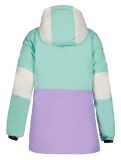 Thumbnail Icepeak, Leoti Jr ski jacket kids Light Green green, purple, white 