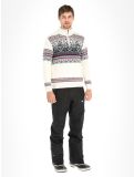 Thumbnail Kama, Merino sweater 3371 windstopper men Off White white 