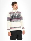 Thumbnail Kama, Merino sweater 3371 windstopper men Off White white 