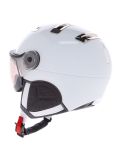 Thumbnail Kask, Piuma-R Chrome Visor ski helmet with visor unisex White/Silver white, Zilver 