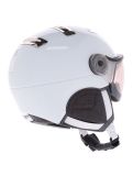 Thumbnail Kask, Piuma-R Chrome Visor ski helmet with visor unisex White/Silver white, Zilver 