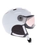 Thumbnail Kask, Piuma-R Chrome Visor ski helmet with visor unisex White/Silver white, Zilver 