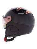 Thumbnail Kask, Piuma-R Chrome Visor ski helmet with visor unisex Black/Pink Gold pink, white 