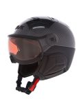 Thumbnail Kask, Piuma-R Elite ski helmet with visor unisex Carbon/Black black 