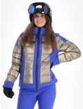 Thumbnail Kelly, Thea ski jacket women Bronze / Blauw blue, Bronze 