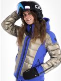 Thumbnail Kelly, Thea ski jacket women Bronze / Blauw blue, Bronze 