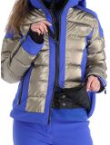 Thumbnail Kelly, Thea ski jacket women Bronze / Blauw blue, Bronze 