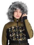 Thumbnail Kilpi, Clair ski jacket women Khaki black, green 