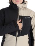 Thumbnail Kilpi, Flip ski jacket women Beige beige, black 