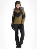 Thumbnail Kilpi, Lin ski jacket women Khaki black, green 