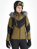 Thumbnail Kilpi, Lin ski jacket women Khaki black, green 