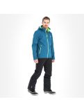 Thumbnail Kilpi, Milo-M softshell ski jacket men turquoise blue 