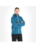 Thumbnail Kilpi, Milo-M softshell ski jacket men turquoise blue 