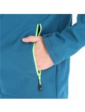 Thumbnail Kilpi, Milo-M softshell ski jacket men turquoise blue 