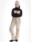 Thumbnail Kilpi, Ravia softshell ski jacket women Beige beige, black 