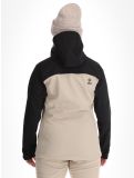 Thumbnail Kilpi, Ravia softshell ski jacket women Beige beige, black 