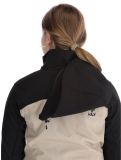 Thumbnail Kilpi, Ravia softshell ski jacket women Beige beige, black 