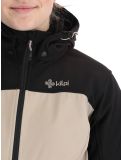 Thumbnail Kilpi, Ravia softshell ski jacket women Beige beige, black 