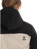 Thumbnail Kilpi, Ravia softshell ski jacket women Beige beige, black 