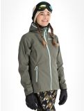 Thumbnail Kilpi, Ravia softshell ski jacket women Dark Green green 