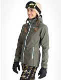 Thumbnail Kilpi, Ravia softshell ski jacket women Dark Green green 