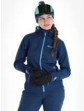 Thumbnail Kilpi, Ravia-w softshell ski jacket plus size women Dark Blue blue 