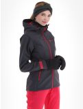 Thumbnail Kilpi, Ravia-W softshell ski jacket women Dark Grey grey 