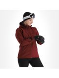 Thumbnail Kilpi, Ravia-W softshell ski jacket women dark red 