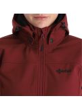 Thumbnail Kilpi, Ravia-W softshell ski jacket women dark red 